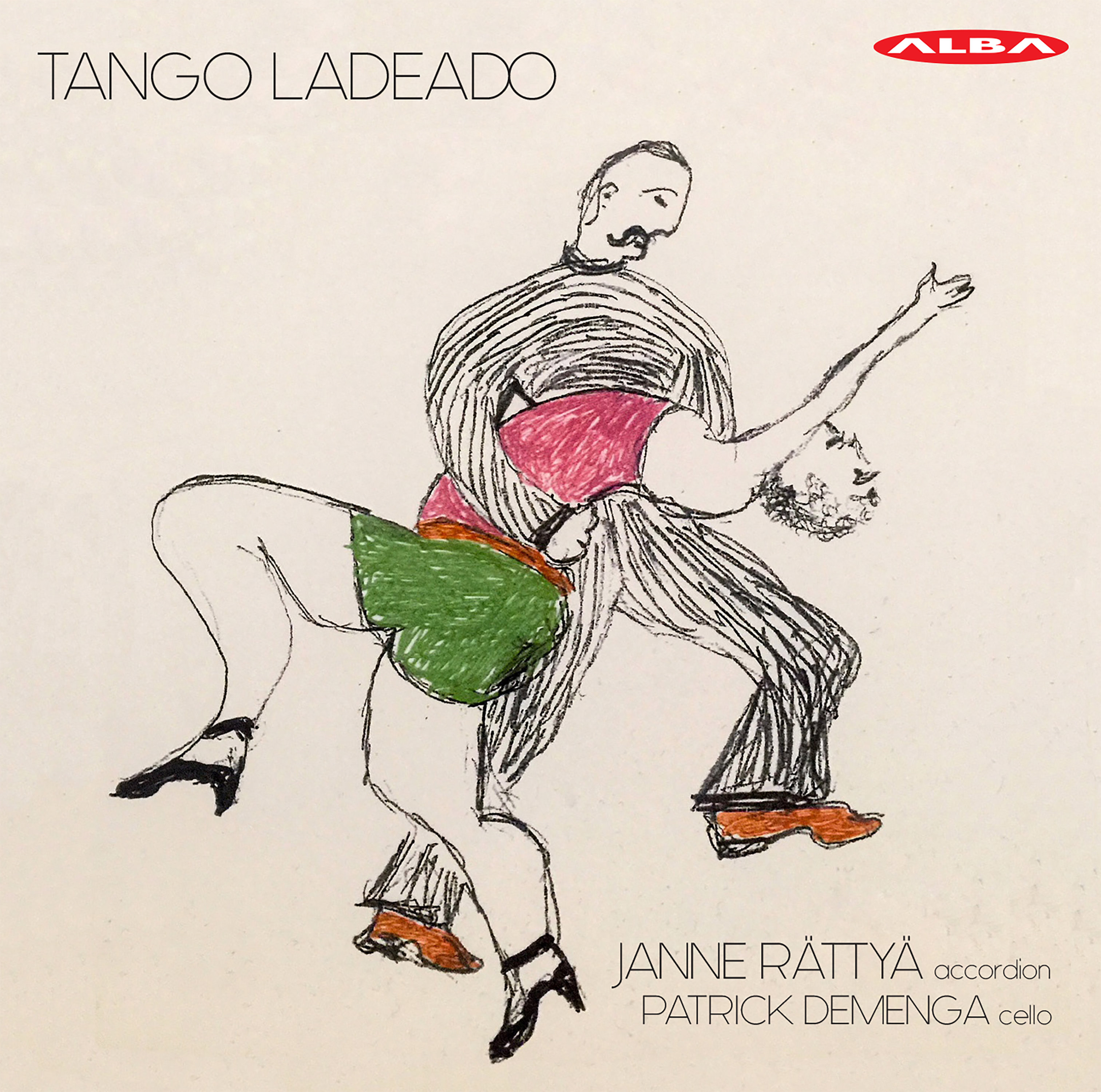 Janne Rättyä / Tango Ladeado // Isaac Albeniz / Domenico Scarlatti / Terry Riley / Lou Harrison / Eduardo Pereyra / Erik Satie / John Cage / Luis de Pablo / Bohuslav Martinu / Igor Stravinsky / Astor Piazzolla