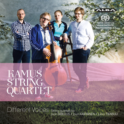 Kamus String Quartet / Different Voices // Jean Sibelius / Jouni Kaipainen / Jukka Tiensuu