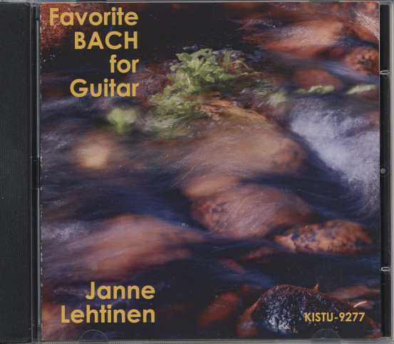 J.S. Bach / Favourite Bach for guitar / Janne Lehtinen, guitar