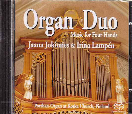 Organ Duo / Jaana Jokimies & Irina Lampén /
Porthan-Organ at Kotka Church, Finland
