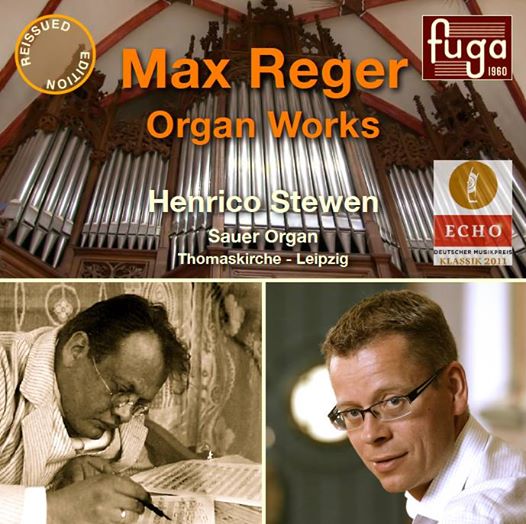 Max Reger / Organ Works vol. 1 // Henrico Stewen at the Sauer Organ of the Thomaskirche in Leipzig