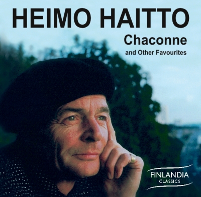 Heimo Haitto / Chaconne and Other Favourites // J.S. Bach / Franz Schubert / Joseph-Hector Fiocco / Giuseppe Tartini / Jean Sibelius / Arcangelo Corelli / Jules Massenet / Claude Debussy / Maurice Ravel