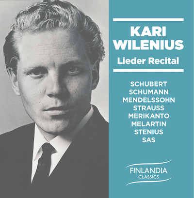 Kari Wilenius / Lieder Recital // Franz Schubert / Robert Schumann / Felix Mendelssohn / Richard Strauss / Oskar Merikanto / Erkki Melartin / Sten Stenius / Andrés Sas