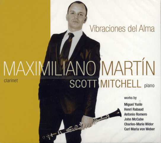 Vibraciones del Alma / Vibrations of the Soul / Maximiliano Martín, clarinet