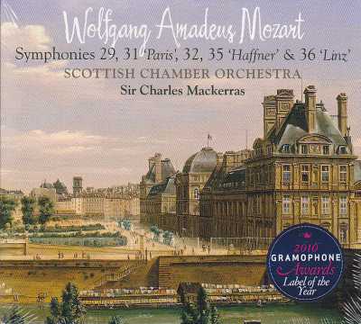 W.A. Mozart / Symphonies 29, 31, 23, 35, 36 / Scottish Chamber Orchestra / Sir Charles Mackerras SACD