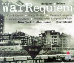 Benjamin Britten / War Requiem / New York Philharmonic / Kurt Masur
