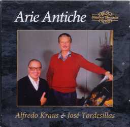 Alfredo Kraus / Arie Antiche // Alessandro Scarlatti / Giuseppe Giordani / Georg Friedrich Händel / Giovanni Battista Pergolesi