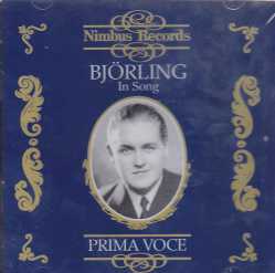 Jussi Björling / Prima Voce, In Song