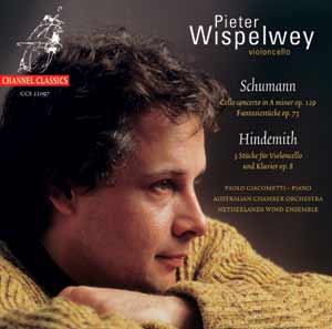 Robert Schumann / Cello Concerto / Paul Hindemith / Three Pieces, etc. / Pieter Wispelwey