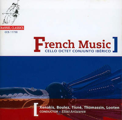 Cello Octet Conjunto Ibérico / French Music // Iannis Xenakis / Pierre Boulez / Antoine Tisné / Arthur Thomassin / Christophe Looten