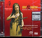 Johannette Zomer / Love & Lament / Soloist Ensemble Capella Figuralis / Jos van Veldhoven SACD