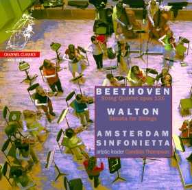 Ludwig van Beethoven / String Quartet op. 135 / William Walton / Sonata for Strings // Amsterdam Sinfonietta