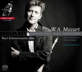 W.A. Mozart / Oboe Quartets & Sonata // Bart Schneemann / Paolo Giacometti / Rombouts Quartet