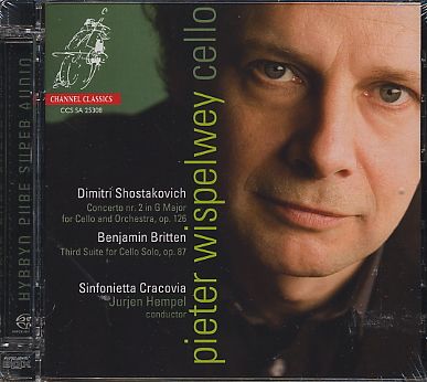 Dmitri Shostakovich / Cello Concerto no. 2 / Benjamin Britten / Cello Suite no. 3 / Pieter Wispelwey 