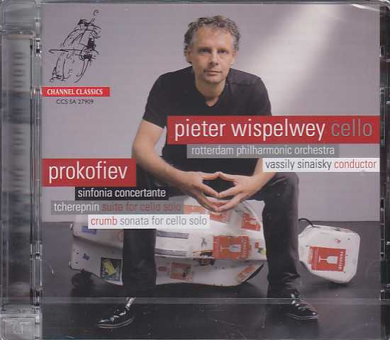 Sergei Prokofiev / Alexander Tcherepnin / George Crumb / Works for Solo Cello // Pieter Wispelwey