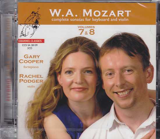 W.A. Mozart / Complete Sonatas for Keyboard and Violin, Vol. 7 & 8 // Gary Cooper / Rachel Podger