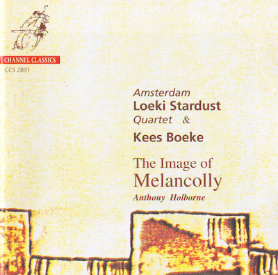 Anthony Holborne / The Image of Melancolly // Amsterdam Loeki Stardust Quartet