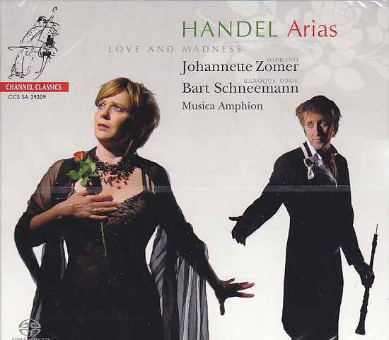 Georg Friedrich Händel / Arias // Johannette Zomer / Bart Schneemann / Musica Amphion / Pieter-Jan Belder