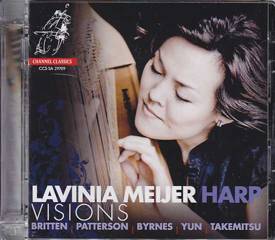 Lavinia Meijer / Visions / Benjamin Britten / Paul Patterson / Gaby Byrnes / Isang Yun / Toru Takemitsu SACD