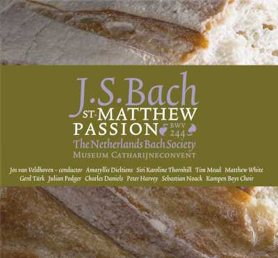 J.S. Bach / Matthäus-Passion (St. Matthew Passion) / The Netherlands Bach Society / Jos van Veldhoven SACD