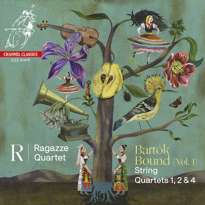 Béla Bartók / String Quartets 1, 2 & 4 // Ragazze Quartet