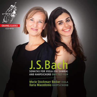 J.S. Bach / Sonatas for Viola (da gamba) and Harpsichord // Marie Stockmarr Becker / Ilaria Macedonio