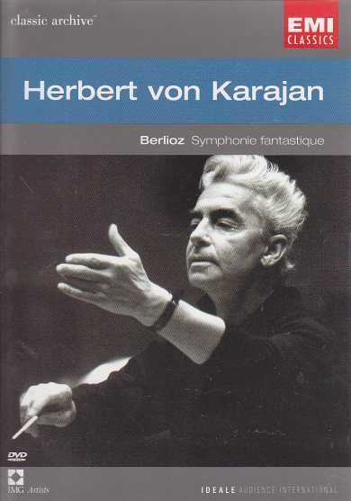 Hector Berlioz / Symphonie fantastique Op.14 & Le Corsaire Op.21 / Orchestre de Paris / Herbert von Karajan DVD 