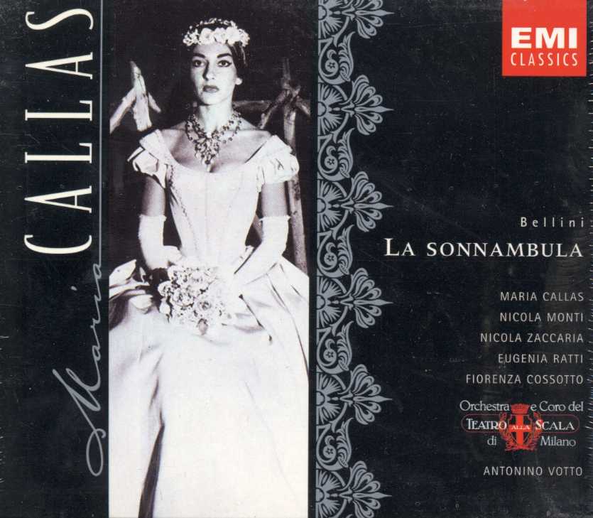 Vincenzo Bellini / La Sonnambula / Maria Callas  / Fiorenza Cossotto / Orchestra e Coro del Teatro alla Scala di Milano / Antonino Votto