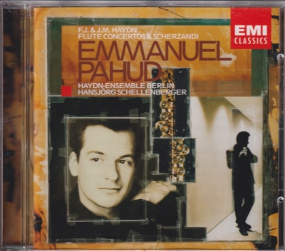 Michael Haydn / Flute Concerto / Joseph Haydn / Scherzandi / KÄYTETTY CD // Emmanuel Pahud / Haydn-Ensemble Berlin / Hansjörg Schellenberger