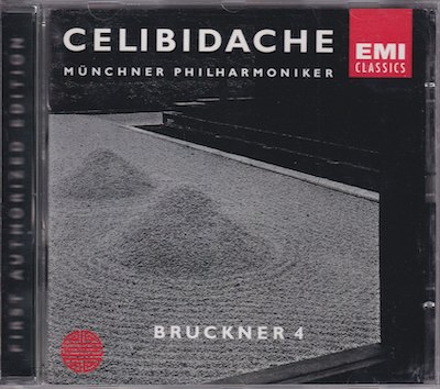 Anton Bruckner / Symphony no. 4 / KÄYTETTY CD // Münchner Philharmoniker / Sergiu Celibidache