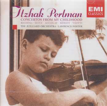 Itzhak Perlman / Concertos from my childhood