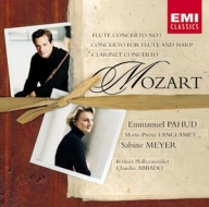 W.A. Mozart / Concertos / Emmanuel Pahud / Marie-Pierre Langlamet / Sabine Meyer / Claudio Abbado