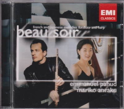 Emmanuel Pahud / Beau Soir / KÄYTETTY CD // Claude Debussy / Gabriel Fauré / Maurice Ravel / Jules Massenet / Erik Satie / Toru Takemitsu