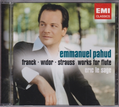 Richard Strauss / Charles-Marie Widor / César Franck / Flute Sonatas / KÄYTETTY CD // Emmanuel Pahud / Eric Le Sage