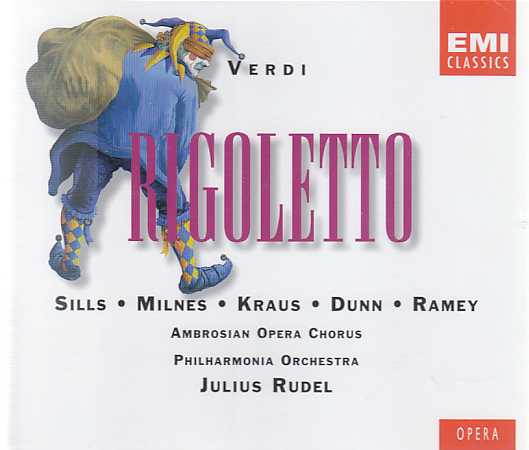 Giuseppe Verdi / Rigoletto / Sherrill Milnes / Beverly Sills / Philharmonia Orchestra / Julius Rudel