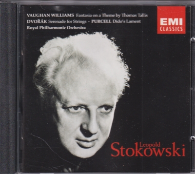 Antonín Dvorak / Serenade in E / Ralph Vaughan Williams / Fantasia on a Theme by Thomas Tallis / KÄYTETTY CD // Royal Philharmonic Orchestra / Leopold Stokowski