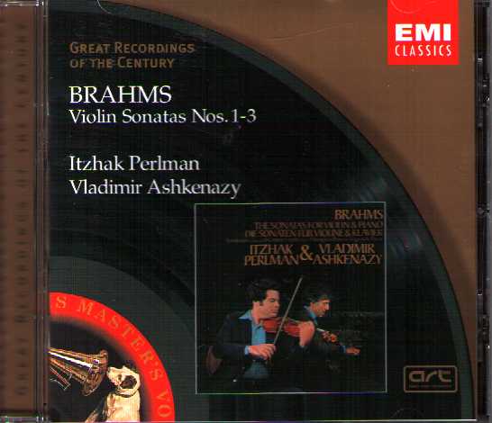 Johannes Brahms / Violin Sonatas (Complete) / Itzhak Perlman / Vladimir Ashkenazy