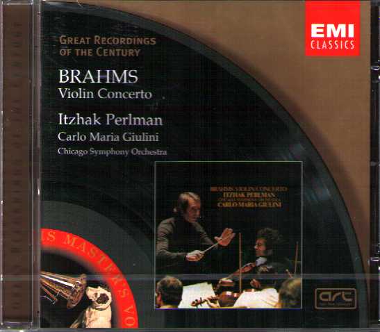 Johannes Brahms / Violin Concerto / Itzhak Perlman / Great Recordings of the Century