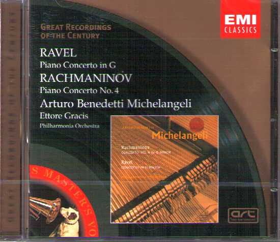 Maurice Ravel / Sergei Rachmaninov / Piano Concertos / Arturo Benedetti Michelangeli