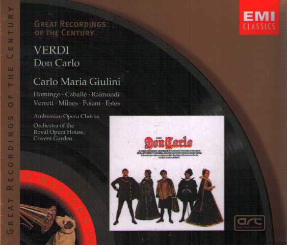 Giuseppe Verdi / Don Carlo / Domingo / Caballe / Raimondi / Great Recordings of the Century