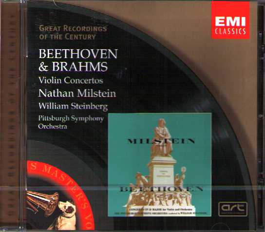 Ludwig van Beethoven / Violin Concerto / Johannes Brahms / Violin Concerto / Nathan Milstein