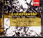 Witold Lutoslawski / Works for orchestra, etc. / Lukowska / Devos / Jablonski / ABQ