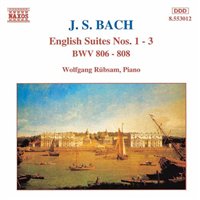 J.S. Bach / English Suites 1-3 / Wolfgang Rübsam