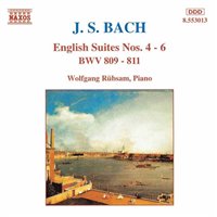 J.S. Bach / English Suites 4-6 / Wolfgang Rübsam