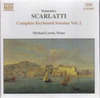 Domenico Scarlatti / Complete Keyboard Sonatas Vol. 2 / Michael Lewin