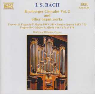 J.S. Bach / Kirnberger Chorales Vol. 2