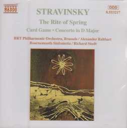 Igor Stravinsky / Le Sacre du printemps / Card Game / Concerto in D