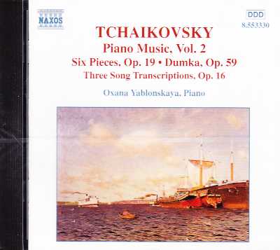 Pyotr Tchaikovsky / Piano Music Vol. 2 / Oxana Yablonskaya