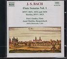 J.S. Bach / Flute Sonatas Vol. 1 / Petri Alanko / Anssi Mattila / Jukka Rautasalo