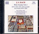 J.S. Bach / Flute Sonatas Vol. 2 / Petri Alanko / Anssi Mattila / Jukka Rautasalo